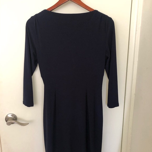 Lauren b Ralph Lauren Navy Blue dress - Picture 4 of 4